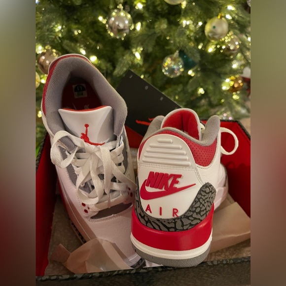 Air Jordan 3 Retro Fire Red Size M6.5/W8 - Picture 3 of 5